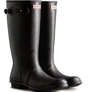 Hunter Women's Original Matte Buckle Strap Rain Boots